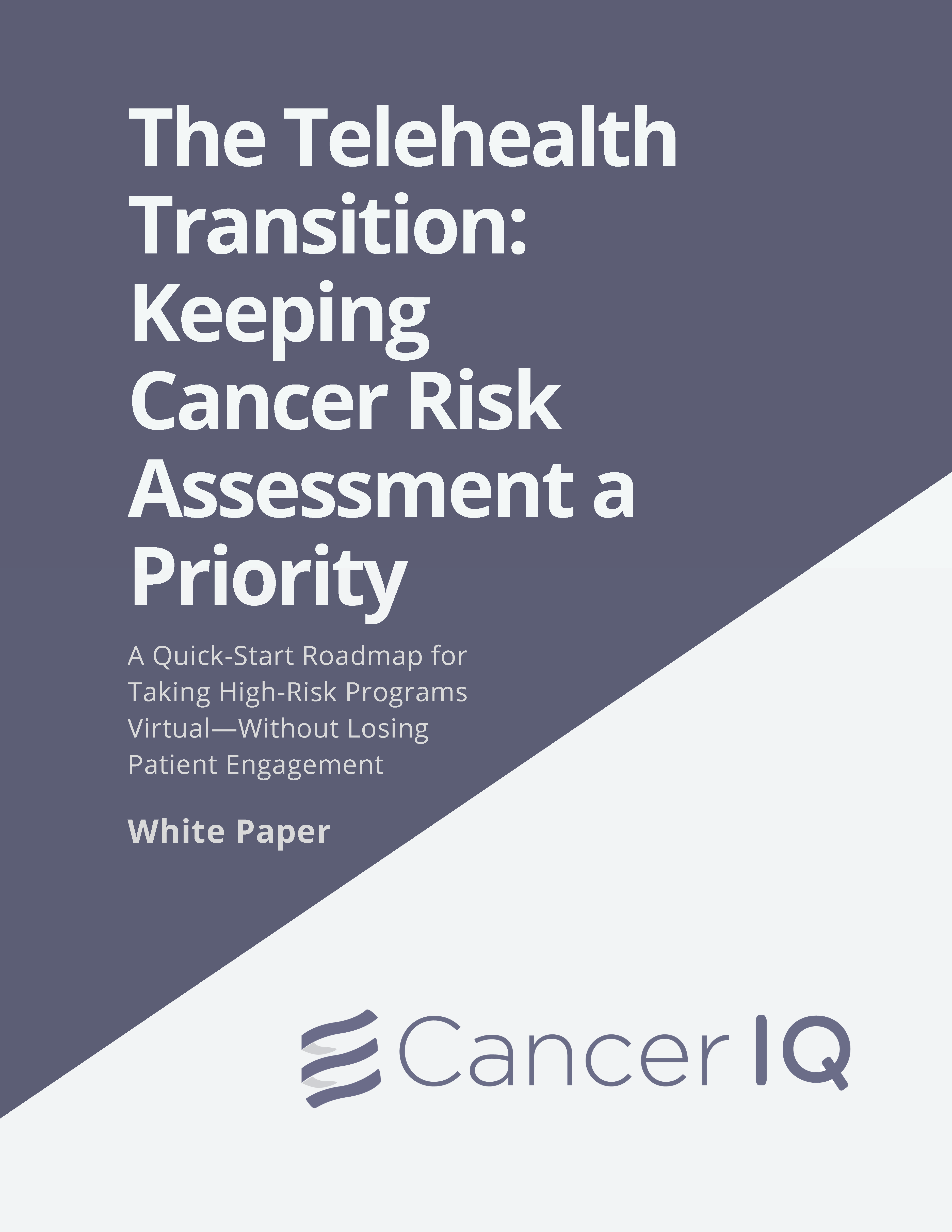 CancerIQ Telehealth White Paper 2020 - with FCC Funding (1)